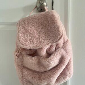 fluffy backpack